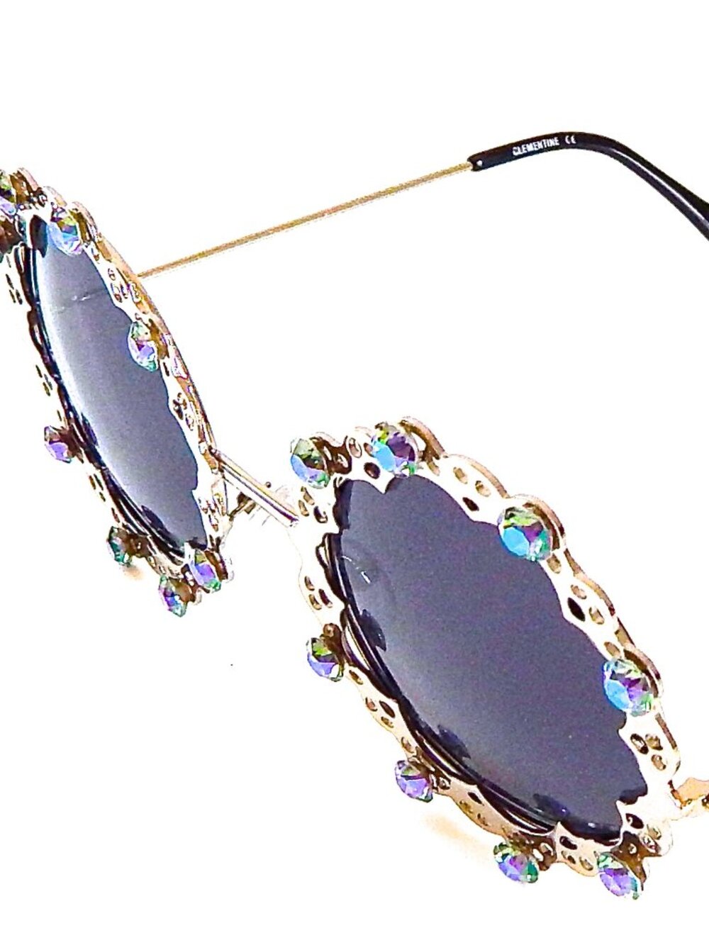 GASOLINE GLAMOUR LOVELACE MIDNIGHT ROUND GLASSES 💗💗💗